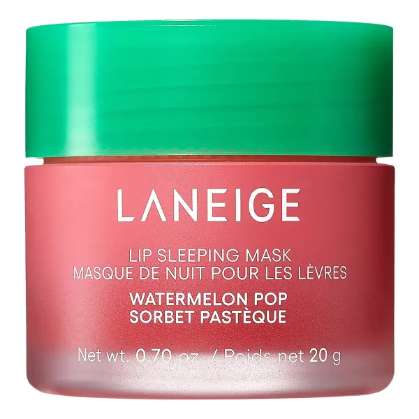LA NEIGE Lip Sleeping Mask Watermelon Pop - Masque de nuit pour les lèvres